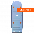 Mitsubishi Pajero Sport II 2008-2015 V-all защита топливного бака, ALFeco, алюминий, 4 мм, арт. ALF1457al