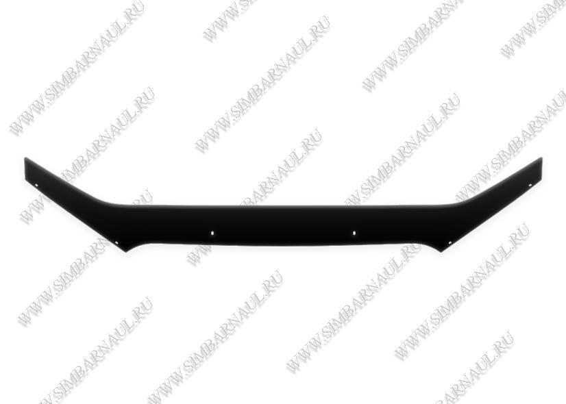 Дефлектор капота темный MITSUBISHI ASX/RVR 2010- long, NLD.SMIRVR1012