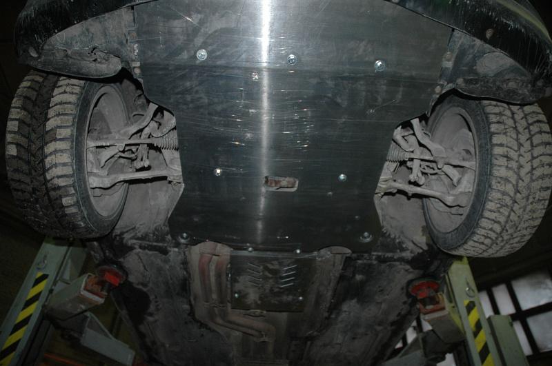 Защита картера для BMW 3 Series  2005 - 2011, V-2,5 АТ, Sheriff, алюминий 5 мм, арт. 03.2344