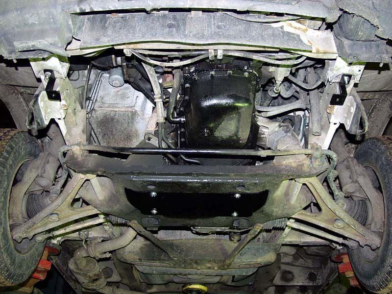Защита картера и КПП для Renault Trafic ,Sheriff арт.18.0556 (Сталь 2,0 мм)