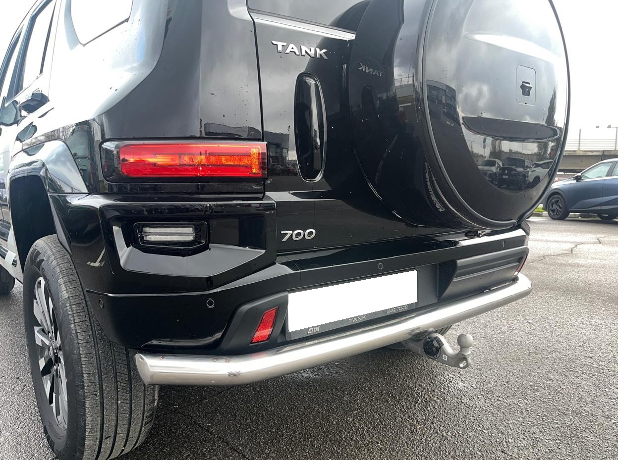 Защита заднего бампера  для автомобиля TANK 700   2024г. арт. TANK700.24.11