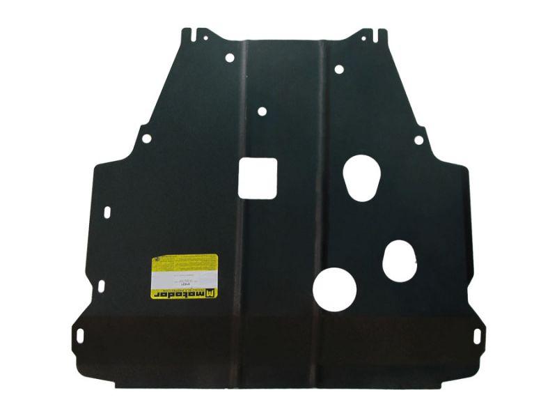 Защита двигателя, кпп стальная Motodor для Kia Soul 2012-2014 (2 мм, сталь), 01031