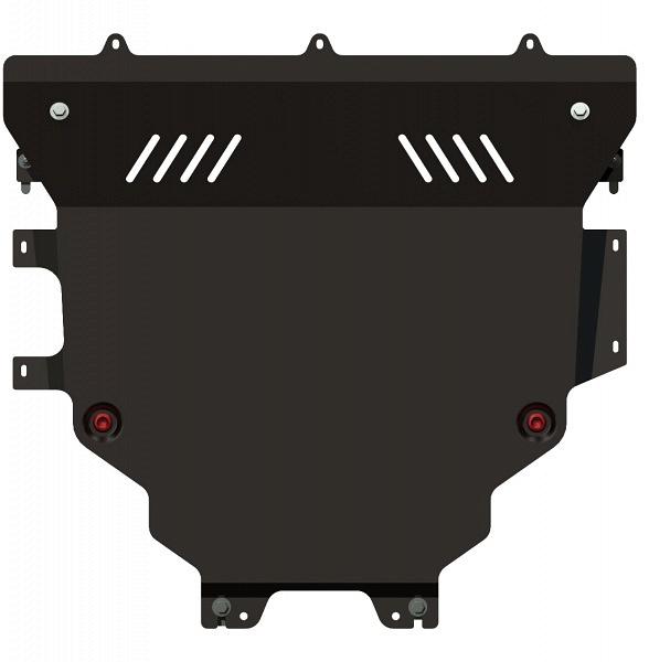 Защита картера и КПП для MAZDA Axela  2009 - 2013, V-1,6; 2,0 AT, Sheriff, сталь 2,0 мм, арт. 12.1665