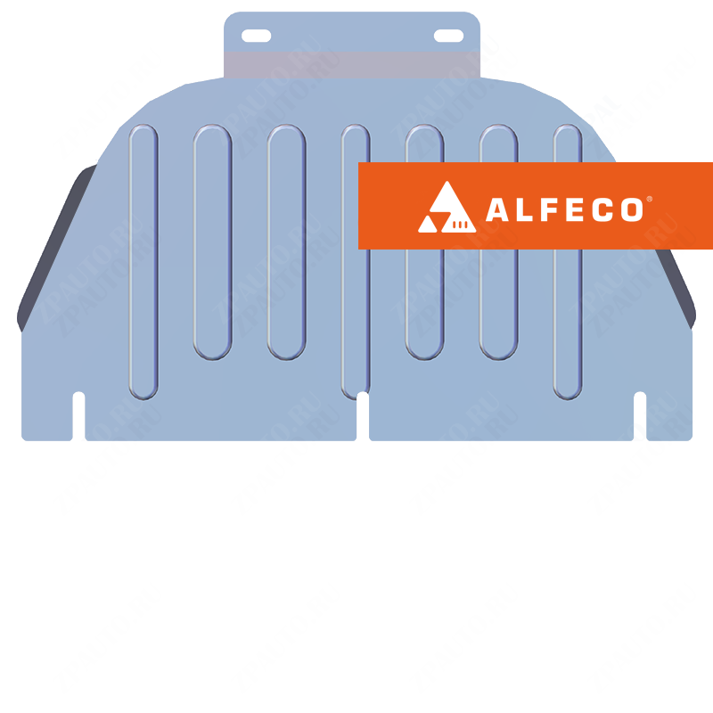 Защита  картера Kia Sorento I JC 2006-2009 V-2,5;3,3 , ALFeco, алюминий 4мм, арт. ALF11062al