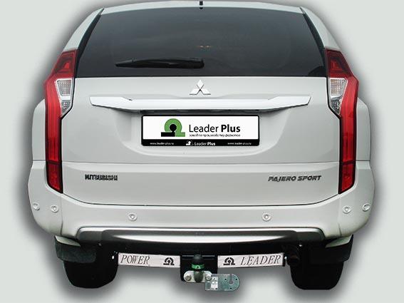 Фаркоп ТСУ для MITSUBISHI PAJERO SPORT 2 2008-... (C НЕРЖ. ПЛАСТИНОЙ)N, шт, Лидер-ПЛЮС, арт. M115-F(N)