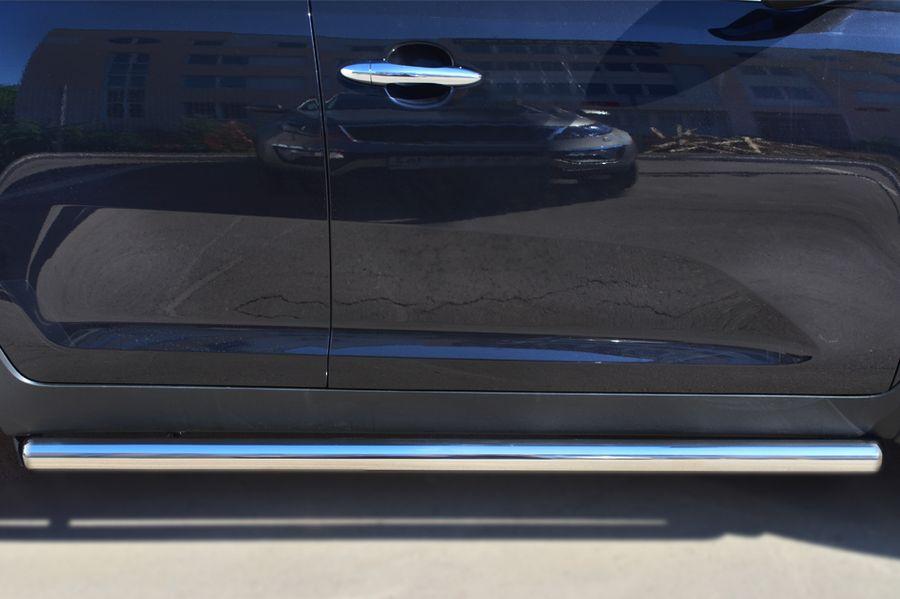 Пороги труба d57 вариант 3 для KIA Sportage 2010-2015, Slitkoff KSGT-001672