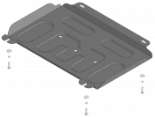 Защита стальная Мотодор (Двигатель, Передний дифференциал), 2 мм,  Foton Tunland V9  2024- арт. 77508