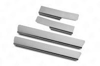 Накладки на пороги RUSSTAL (нерж., зеркало) MZD313-01 для MAZDA 3 2013-2018