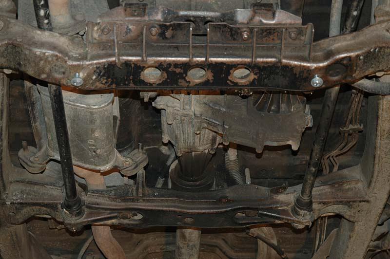 Защита КПП и РК для MITSUBISHI Pajero II - для 0552  1990 - 1999, V-2,4; 3,0; 3,5; 2,5TD; 2,8TD, Sheriff, сталь 2,5 мм, арт. 14.0929