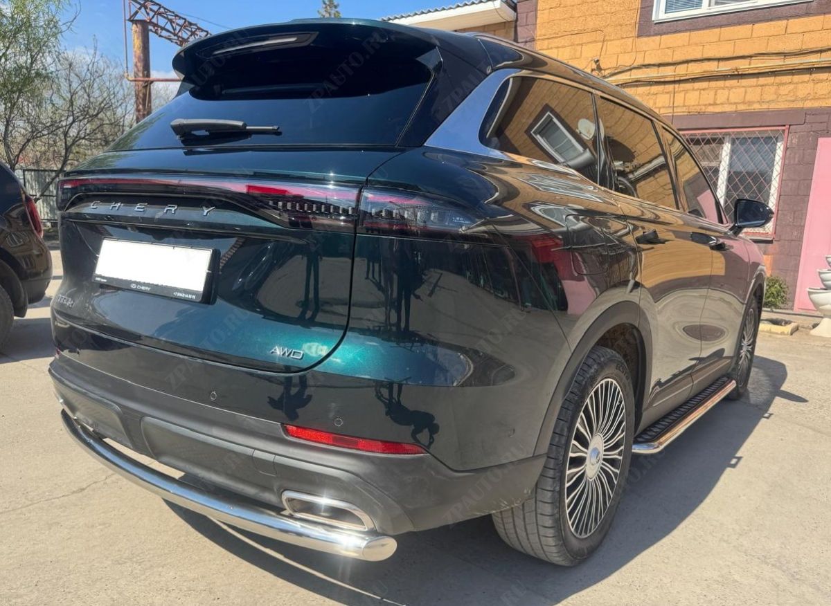 Защита заднего бампера для автомобиля Chery Tiggo 9 2024 арт. CHTG.9.24.11