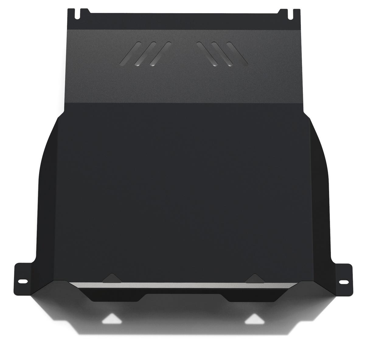 Защита КПП АвтоБроня для Cadillac SRX I (V - 3.6; 4.6) 2003-2009, сталь 1.8 мм, с крепежом, 111.00803.2