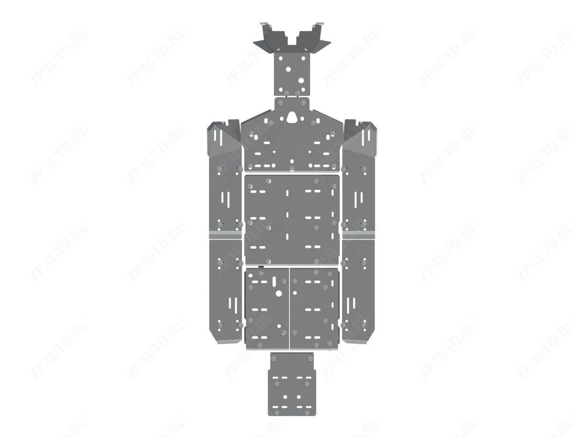 Защита днища для CAN-AM Commander MAX 2015-2021, алюминий 4 мм, STORM, арт. 3138