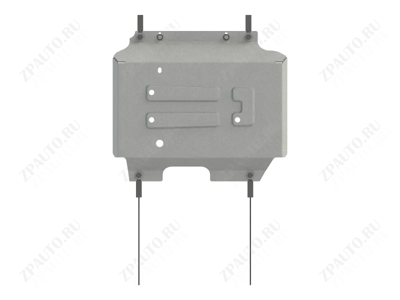 Защита картера и дифференциала для CHANGAN HUNTER Plus  2023 -  V-2,0T AT FWD, Sheriff, алюминий 3 мм, арт. 28.6051