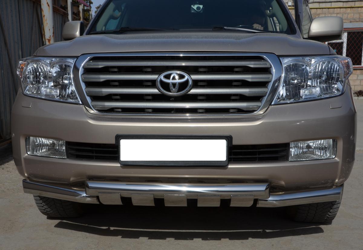 Защита переднего бампера (G)               для автомобиля TOYOTA Land Cruiser 200     2007-2012, Россия TLC200.07.05