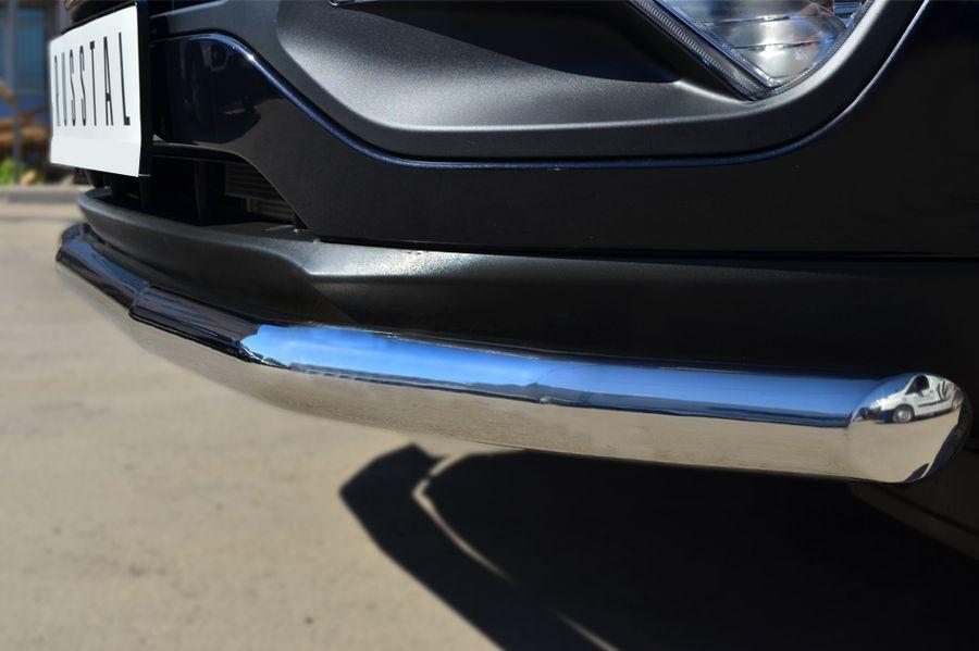 Защита переднего бампера d57 для KIA Sportage 2010-2015, Slitkoff KSGZ-001667