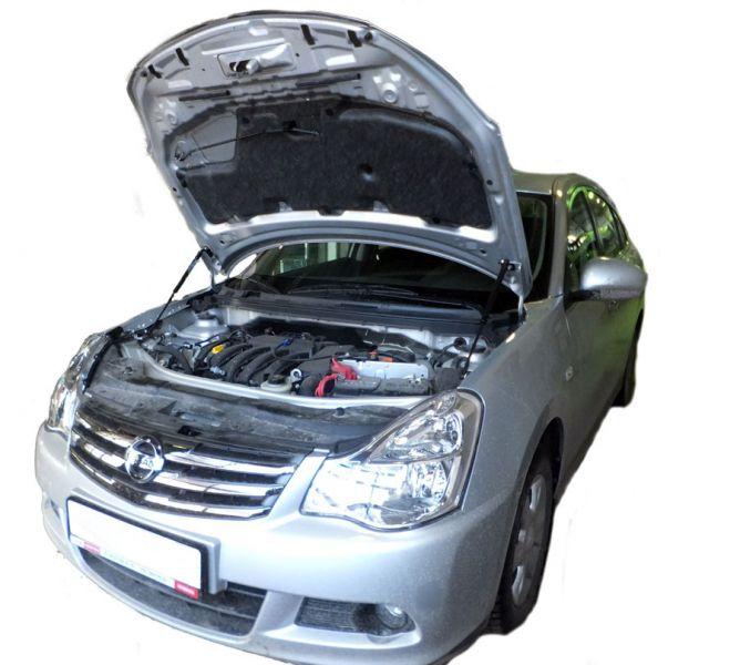 nissan almera g15 капот