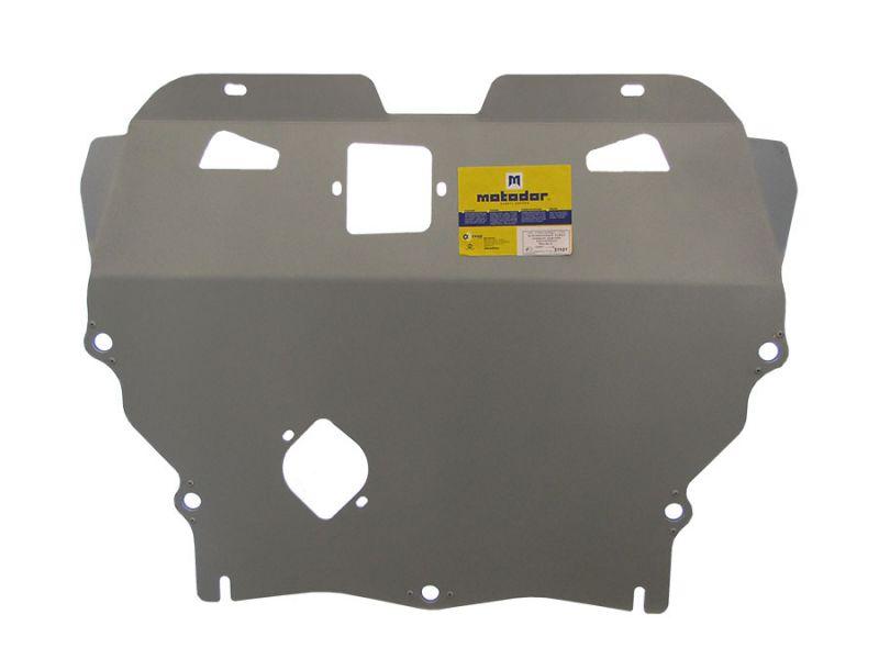 Защита двигателя, кпп алюминиевая Motodor для Mazda 6 II 2007-2012 (5 мм, алюминий), 31101