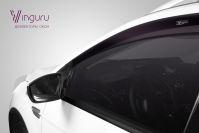 Дефлекторы окон Vinguru GEELY Emgrand X7 2013- /крос/накладные/скотч/к-т 4шт./акрил (в пакете)
