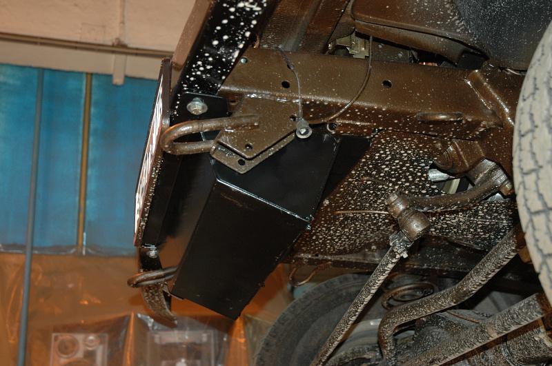 Защита рулевых тяг для UAZ Hunter  2011 -, V-2.5D MT, Sheriff, сталь 2,5 мм, арт. 27.2076