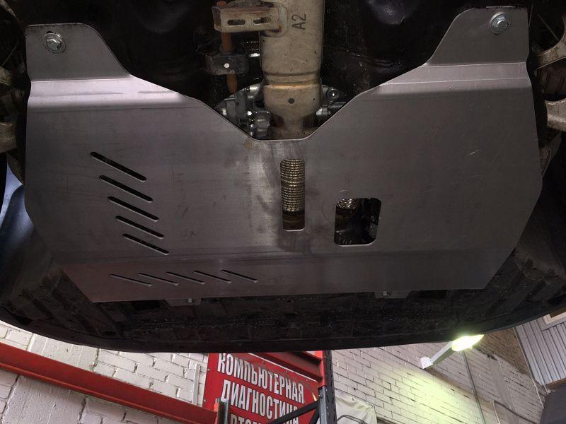 Защита картера и КПП для NISSAN Murano          2016 -, V-3.5 CVT, Sheriff, алюминий 5 мм, арт. 15.2625 V1 Aluminium