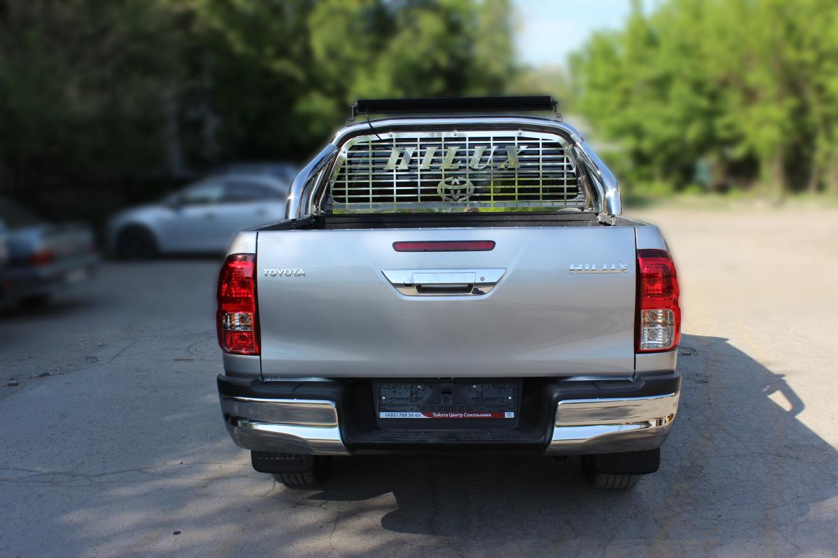 Дуга в кузов d-76 (вариант 1) для автомобиля Toyota Hilux 2015-2019 г.в., Технотек, арт. TH15_5.1