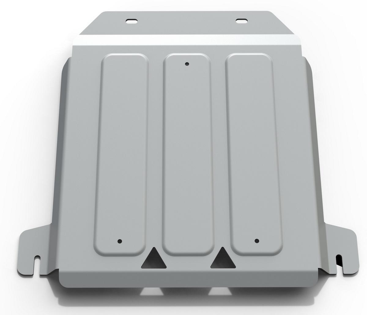 Защита РК Rival для Land Rover Defender 90/110 рестайлинг 2007-2016, штампованная, алюминий 6 мм, с крепежом, 2333.3112.1.6