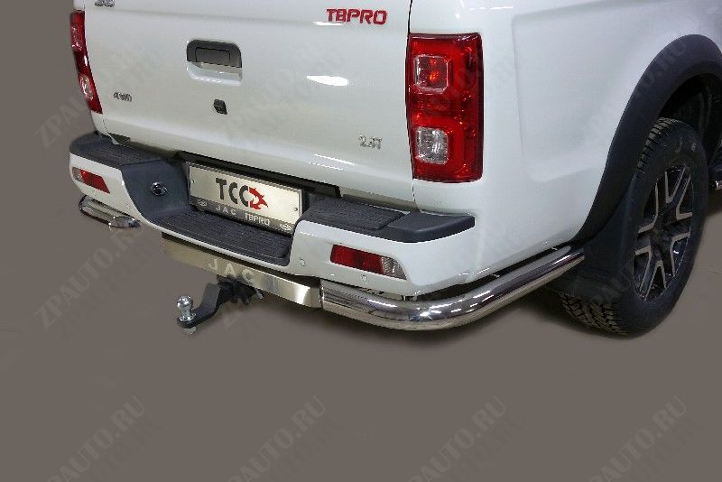 Защита задняя (уголки) 76,1 мм JAC T8 Pro 4WD 2.4T МКПП 2023- арт. JACT8P23-26