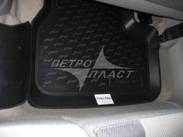 Ковры в салон для автомобиля Peugeot 207 2006- (Пежо 207), Петропласт PPL-10735113