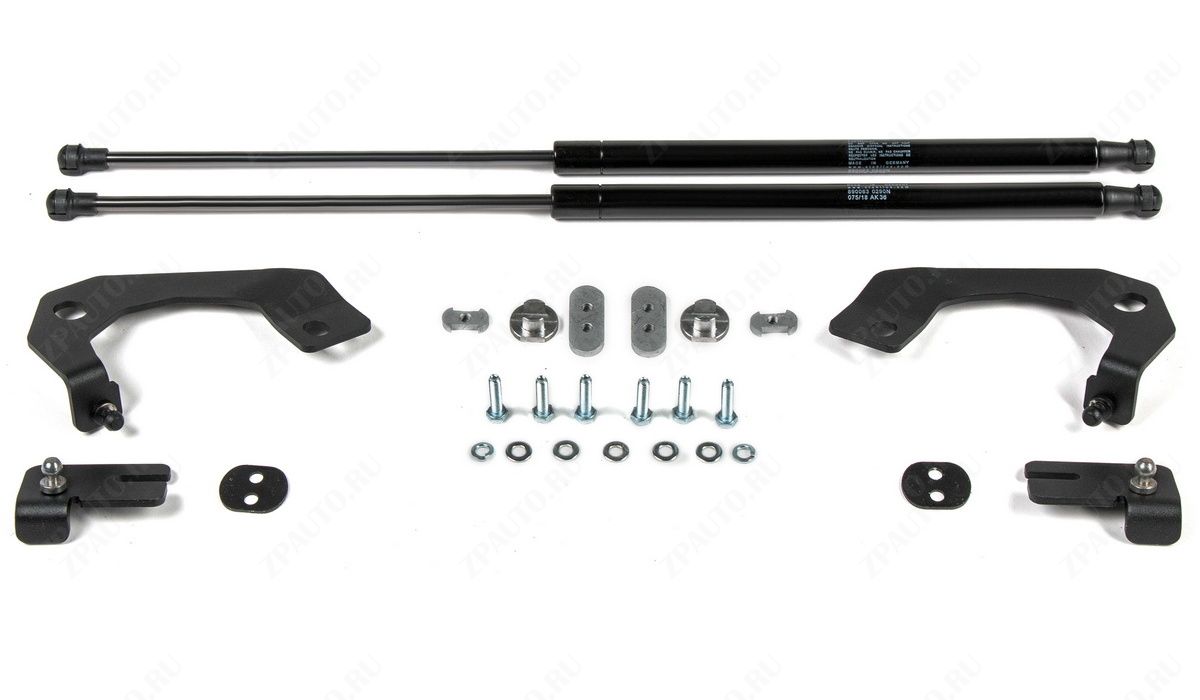 Амортизаторы капота АвтоУПОР (2 шт.) Toyota Highlander (2013-2016; 2016-2020), Rival, арт. UTOHIG013