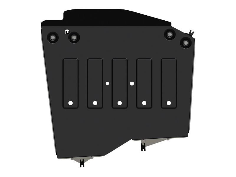 Защита адсорбера и бензобака (сталь) + комплект крепежа для LIFAN X70  2018 -, V-2,0 МТ/CVT, Sheriff, сталь 1,8 мм, арт. 28.3802