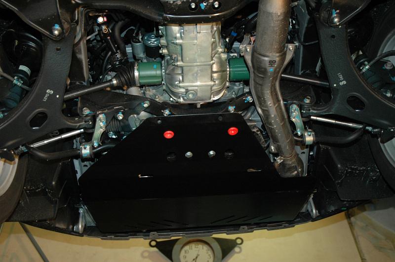 Защита картера для SUBARU Forester  2008 - 2013, V-2.0; 2.5; 2.5Turbo, Sheriff, сталь 2,0 мм, арт. 22.1477