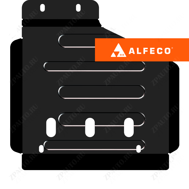 Защита  РК Toyota Fortuner 2015- (AN160) V-2,7;2,8D , ALFeco, сталь 2мм, арт. ALF2476st-1