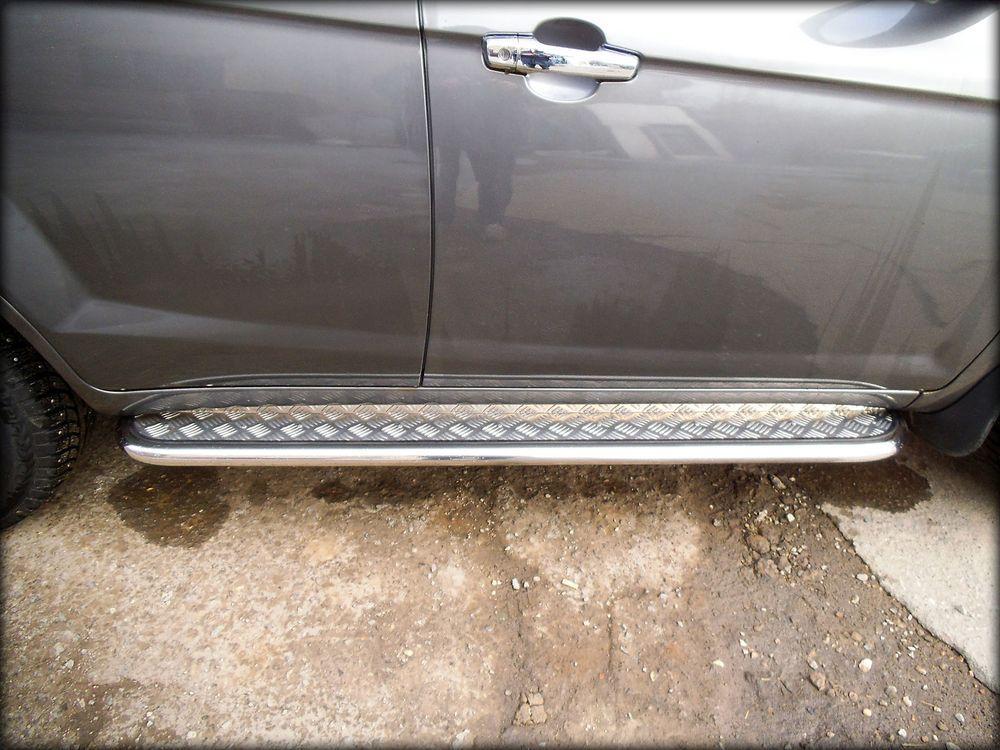 Пороги с листом d-43 для Lifan X60, Технотек LIFX60_2.3