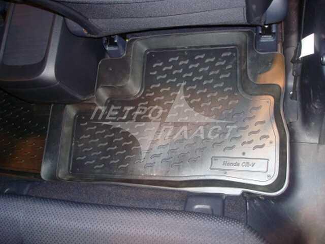 Ковры в салон для автомобиля Honda CR-V III 2007- (Хонда CR-V), Петропласт PPL-10727111