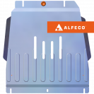 Защита  КПП Kia Mohave (HM) 2009-2017 V-3,0 , ALFeco, алюминий 4мм, арт. ALF1121al
