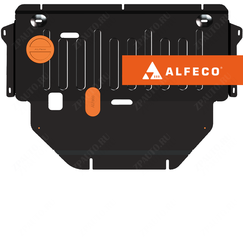 Защита  картера и КПП Geely Preface 2024- V-2,0T AMT FWD, ALFeco, сталь 2мм, арт. ALF0838st