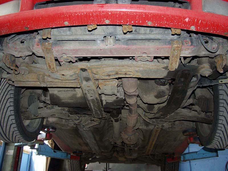 Защита картера и КПП для MITSUBISHI 3000 GT                  1990 - 2000, V-3, Sheriff, сталь 2,0 мм, арт. 14.0309