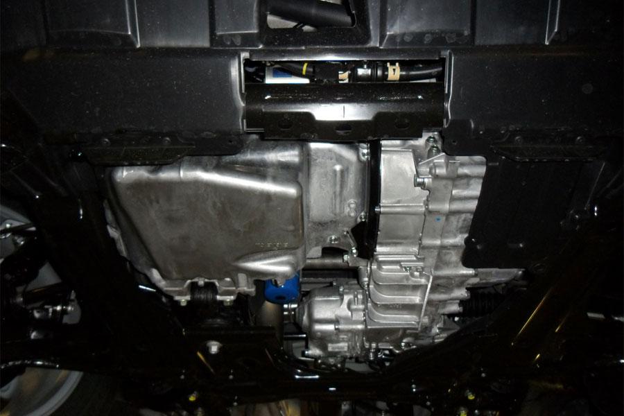 Композитная защита картера и КПП ProRoad для Honda CR-V III (Хонда СР-В 3), АВС-Дизайн 09.04k