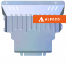 Защита  картера и КПП    Mazda Biante 2008-2018 V-2,0 , ALFeco, алюминий 4мм, арт. ALF1311al