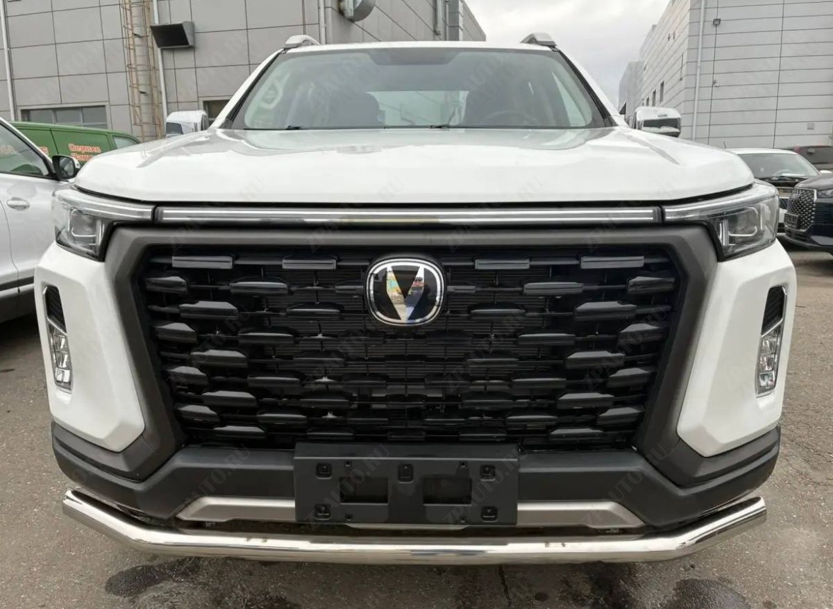 Защита переднего бампера  для автомобиля CHANGAN Hunter Plus 2022 арт. CGHTP.22.01