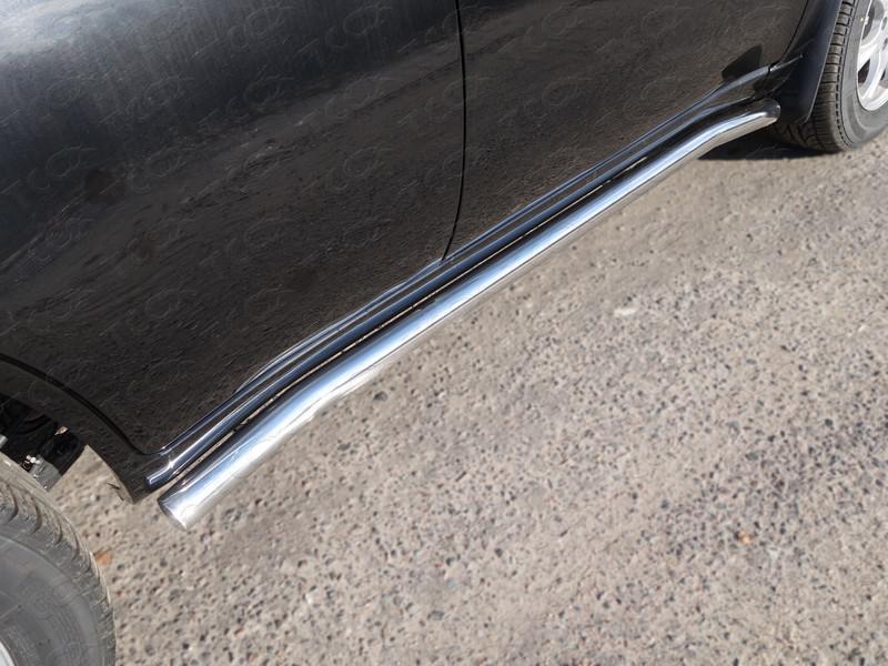 Пороги труба 60,3 мм для автомобиля Chery Tiggo FL 2014-, TCC Тюнинг CHERTIGFL14-09
