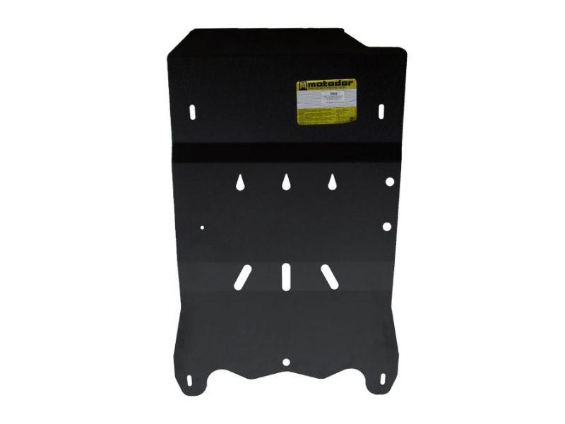 Защита кпп, рк стальная Motodor для SsangYong Stavic 2013- (3 мм, сталь), 12808