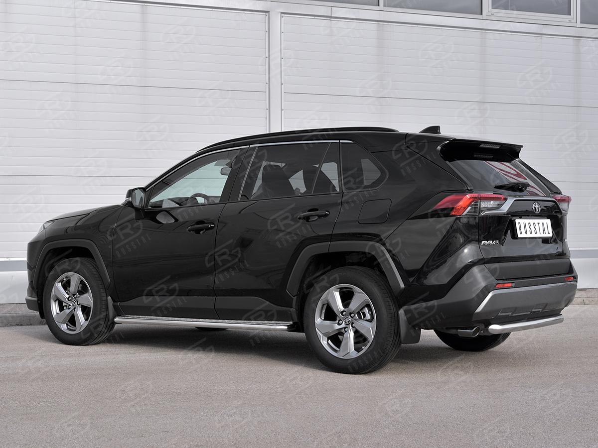 TOYOTA RAV4 2019- Защита заднего бампера d57 дуга  TR4Z-003369, Slitkoff