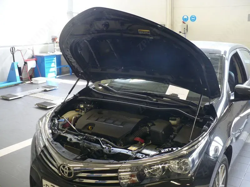 Упоры капота Toyota Corolla 2013-E15 (Тойота Королла 2013), Атлант UP 2896