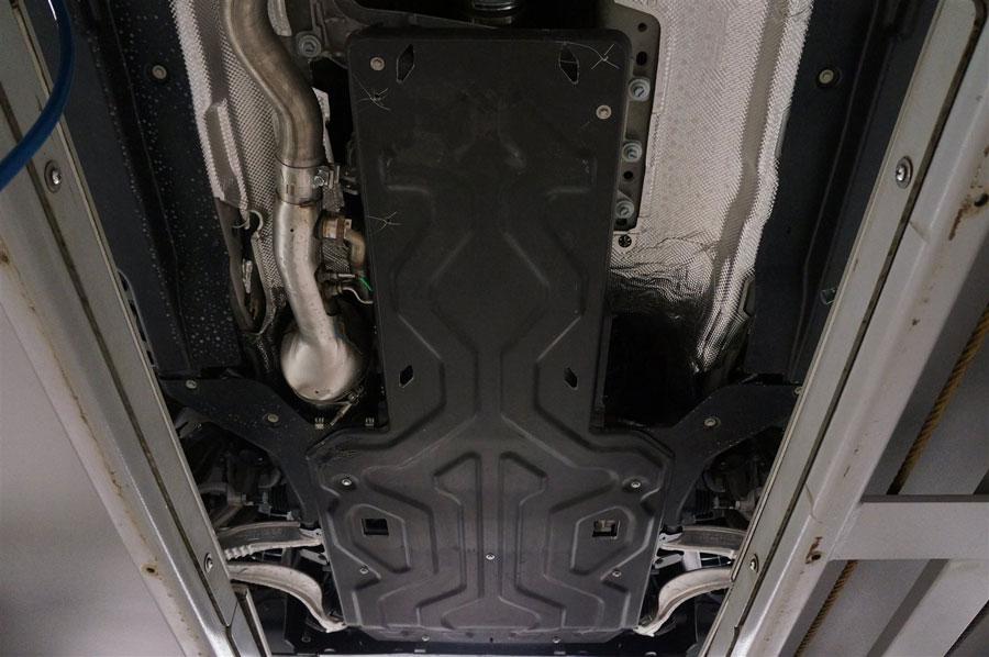 Композитная Защита картера двигателя и кпп для Jaguar F-Pace 2016- (6 мм), арт.40.01k