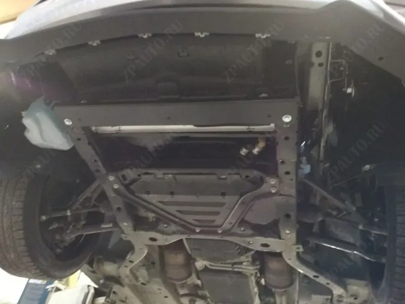 Защита радиатора для FORD Mustang  2019 -, V-5,0 AT RWD, Sheriff, алюминий 4 мм, арт. 08.4892