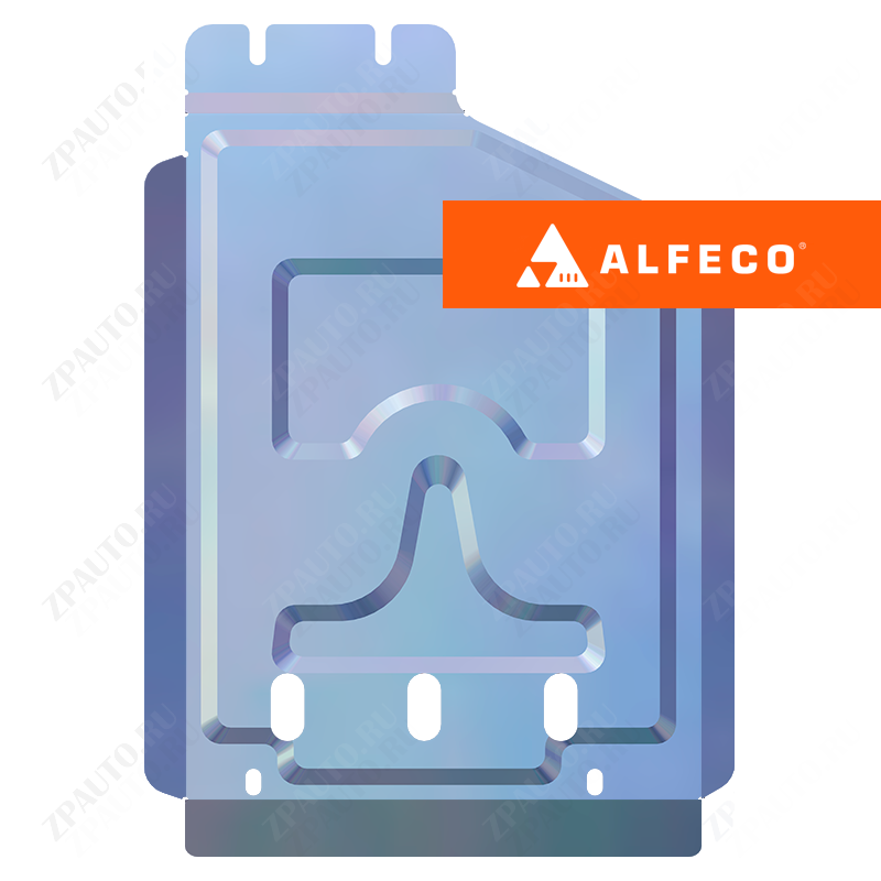 Защита  РК Toyota Hilux (AN20;AN30) 2011-2015 V-all , ALFeco, алюминий 4мм, арт. ALF2493al