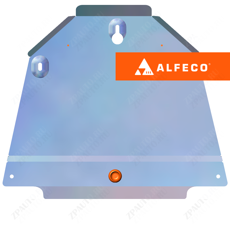 Защита  редуктора заднего моста MB ML (W163) 1997-2005 V-2,3-5,0; 2,7D; 4,0D , ALFeco, алюминий 4мм, арт. ALF3610al