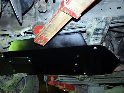 Защита АКПП и РК для TOYOTA Land Cruiser   100 - для 0530  1998 - 2007, V-4,2D, Sheriff, сталь 2,5 мм, арт. 24.0536