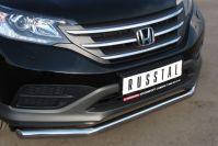 Защита переднего бампера d63 для Honda CR-V 2013, Руссталь HVZ-001336